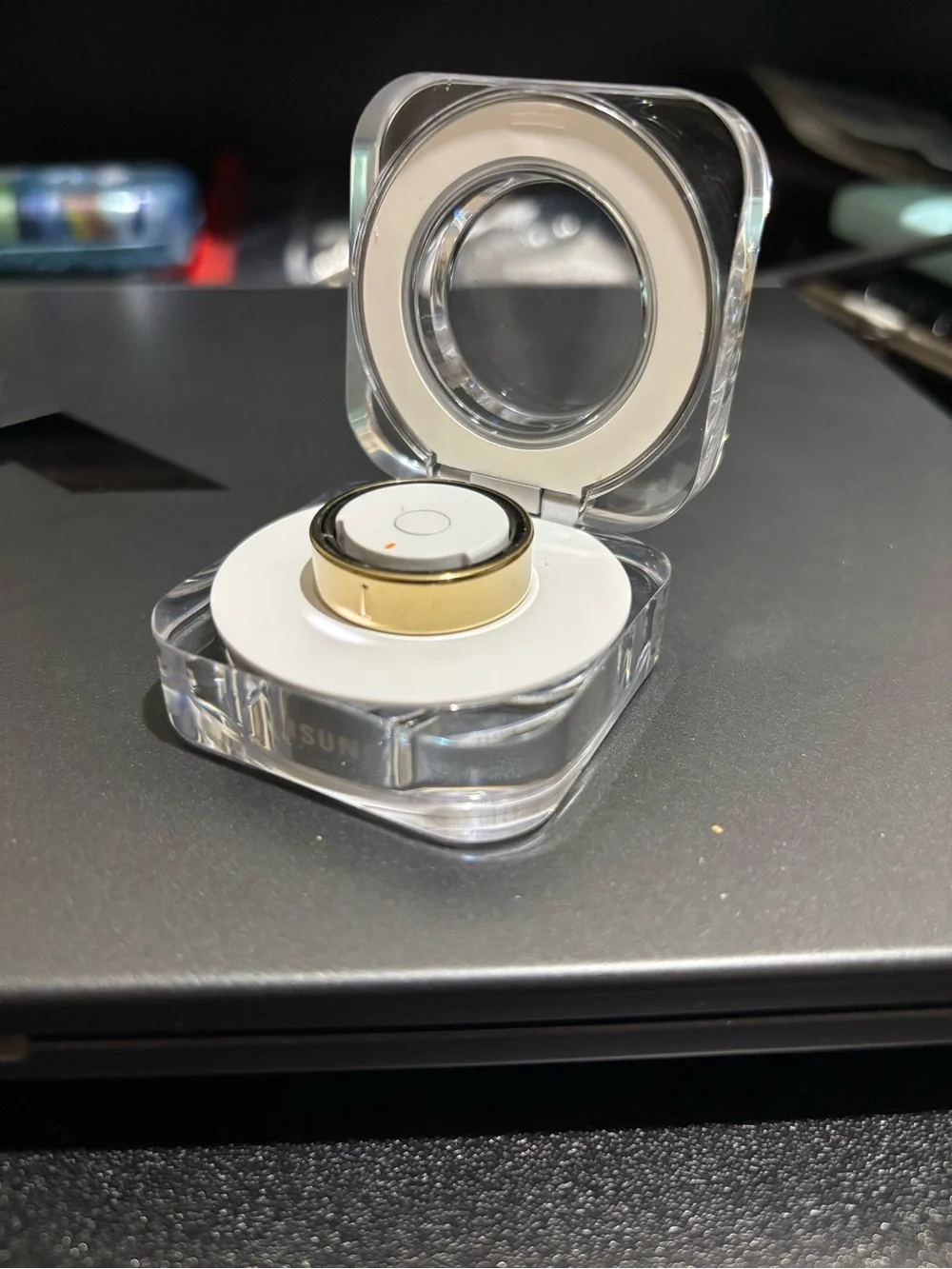 Samsung Galaxy Ring with Magnetic Wireless Charger - Size 10